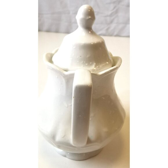 Vintage Royal Staffordshire Heirloom Ironstone Lidded Sugar Bowl and Creamer - Picture 6 of 16